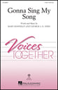 Gonna Sing My Song Two-Part choral sheet music cover